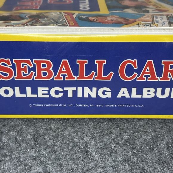 Big Vintage 1970s Baseball Card Topps Chewing Gum Collector Binder MLB Hard Covr - Picture 3 of 9